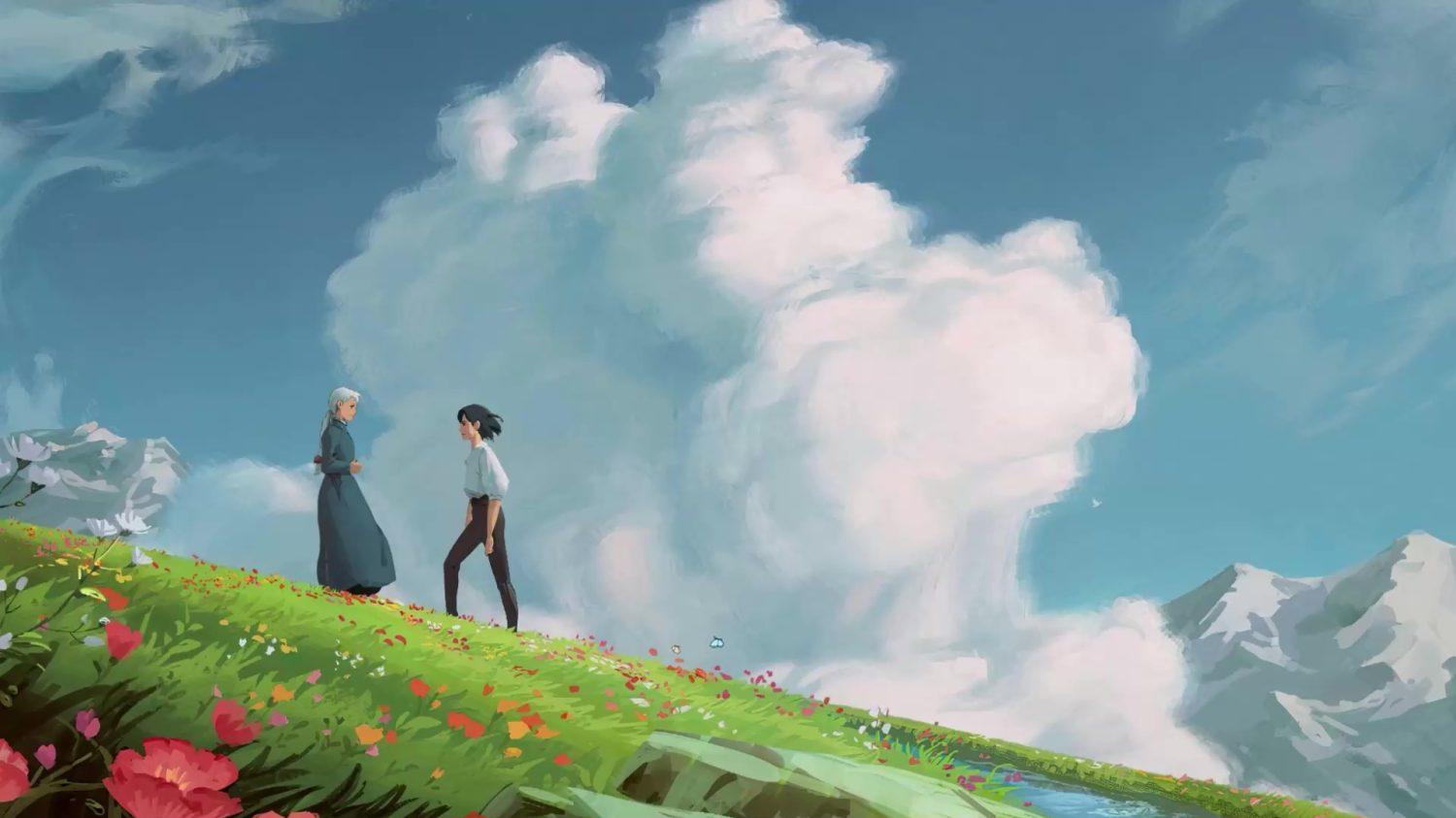 Howl And Sophie S Moving Castle Live Wallpaper Wallpaperwaifu
