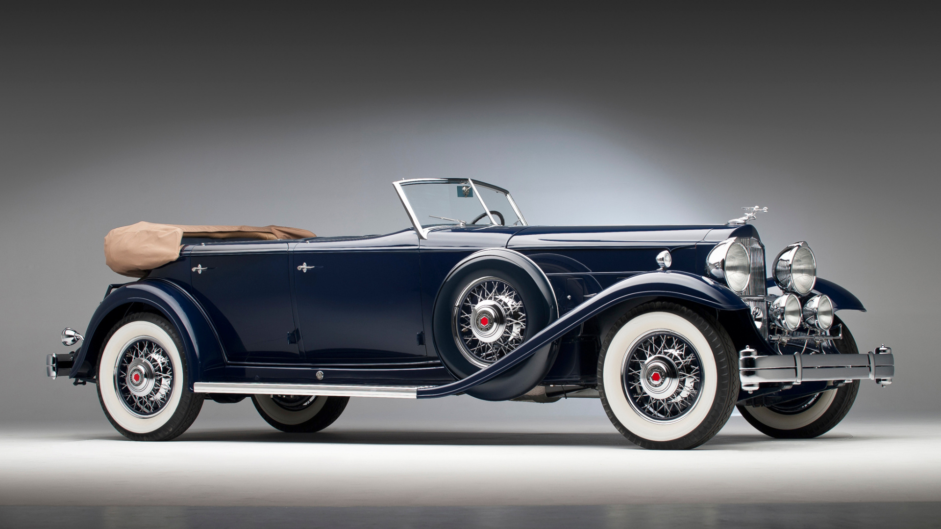 Wallpaper Navy Blue Classic Car Rm Sotheby Packard