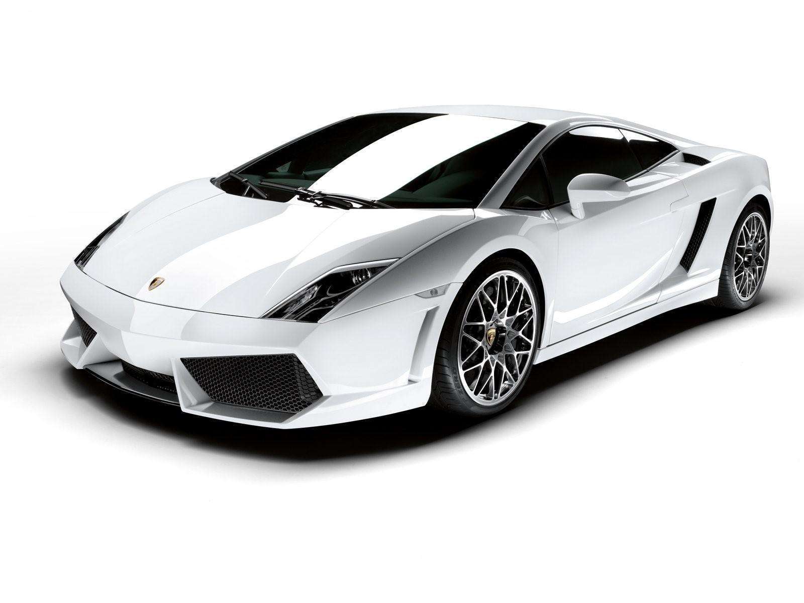 White Lamborghini Gallardo Car HD Wallpaper HDwallwide