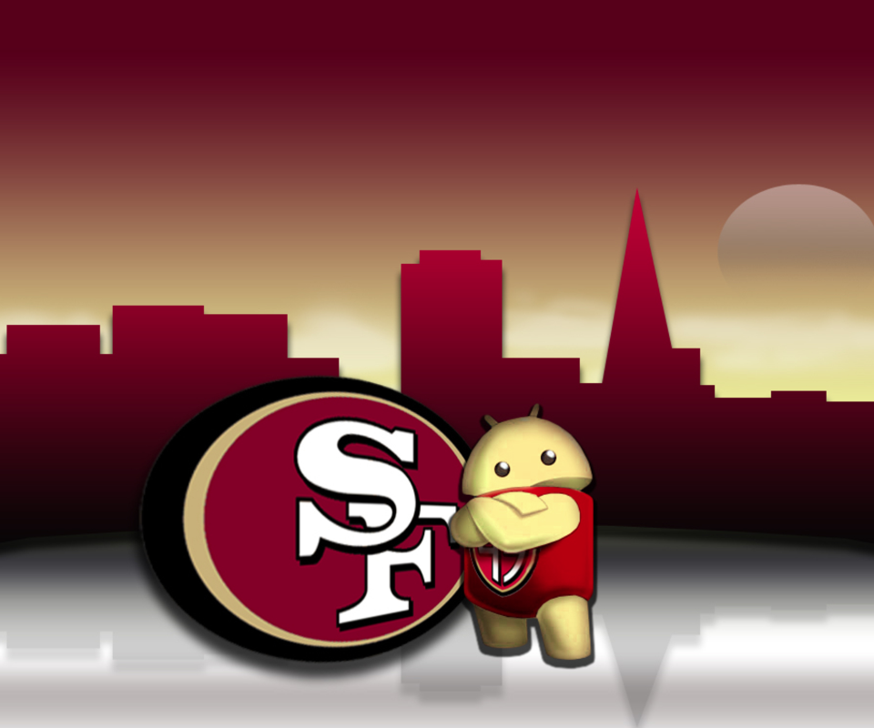 San Fransico 49ers Android Galaxy S2 Wallpaper