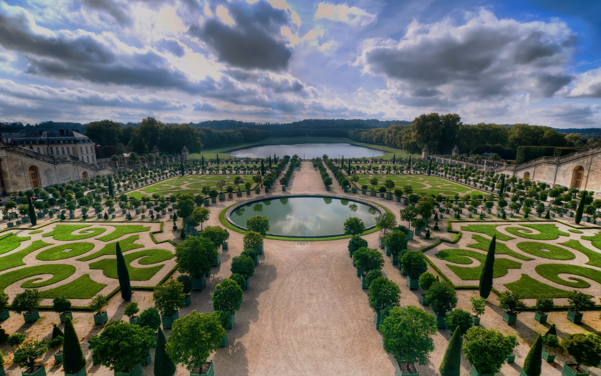 Gardens Of Versailles Three Wallpaper