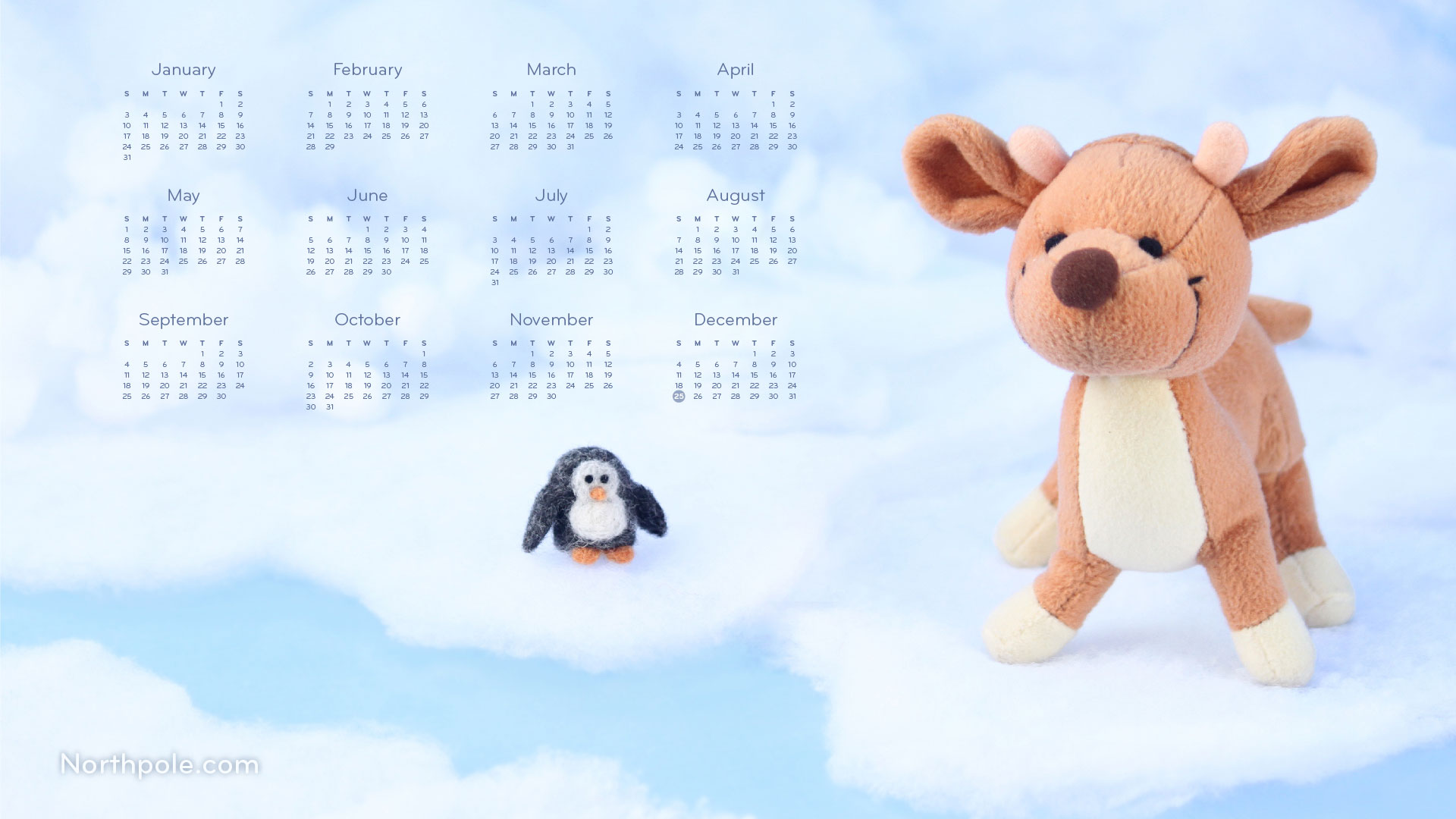 Northpole Jan2016 Wallpaper