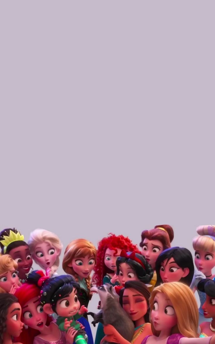 Vanellope And The Disney Princesses Meeko Roars Lock Screen