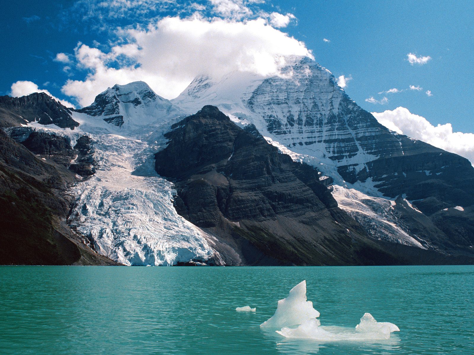  Canadian Rockies photo Mount Robson and Berg Lake Canadian Rockies