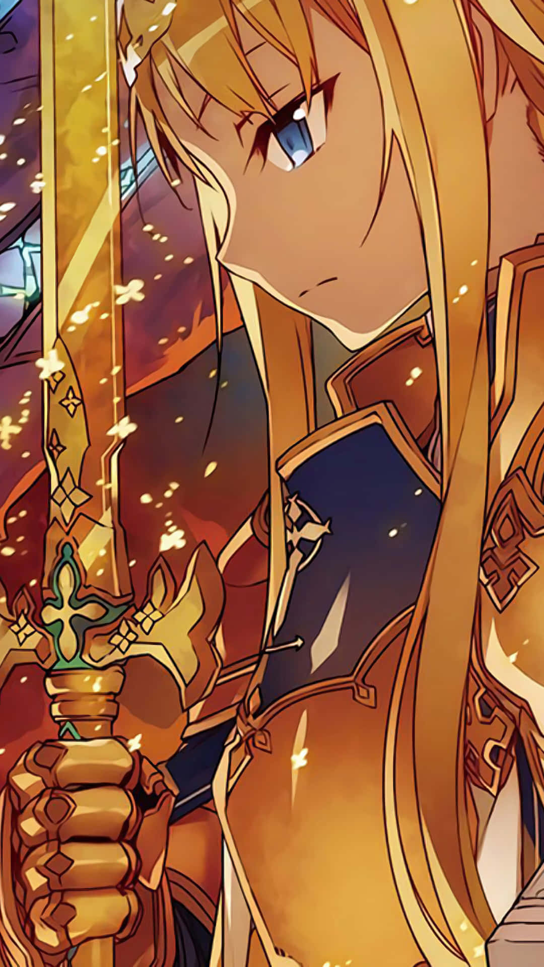 Experience The Adventure Of Sword Art Online On Your iPhone Wallpaper