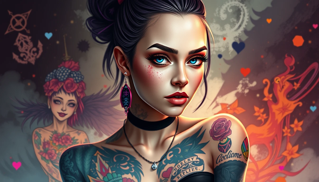 Tattoo Girl Wallpaper