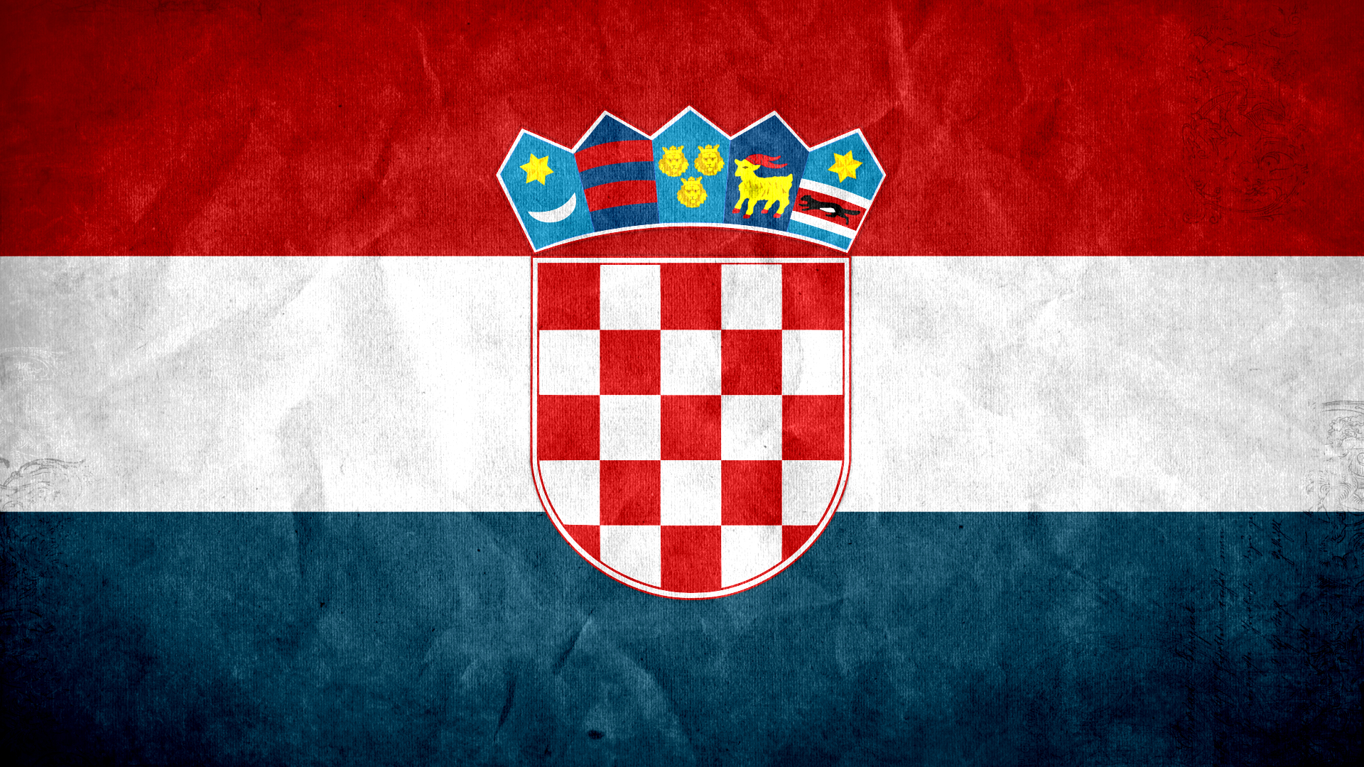 Croatia Flag HD Wallpaper Background Image