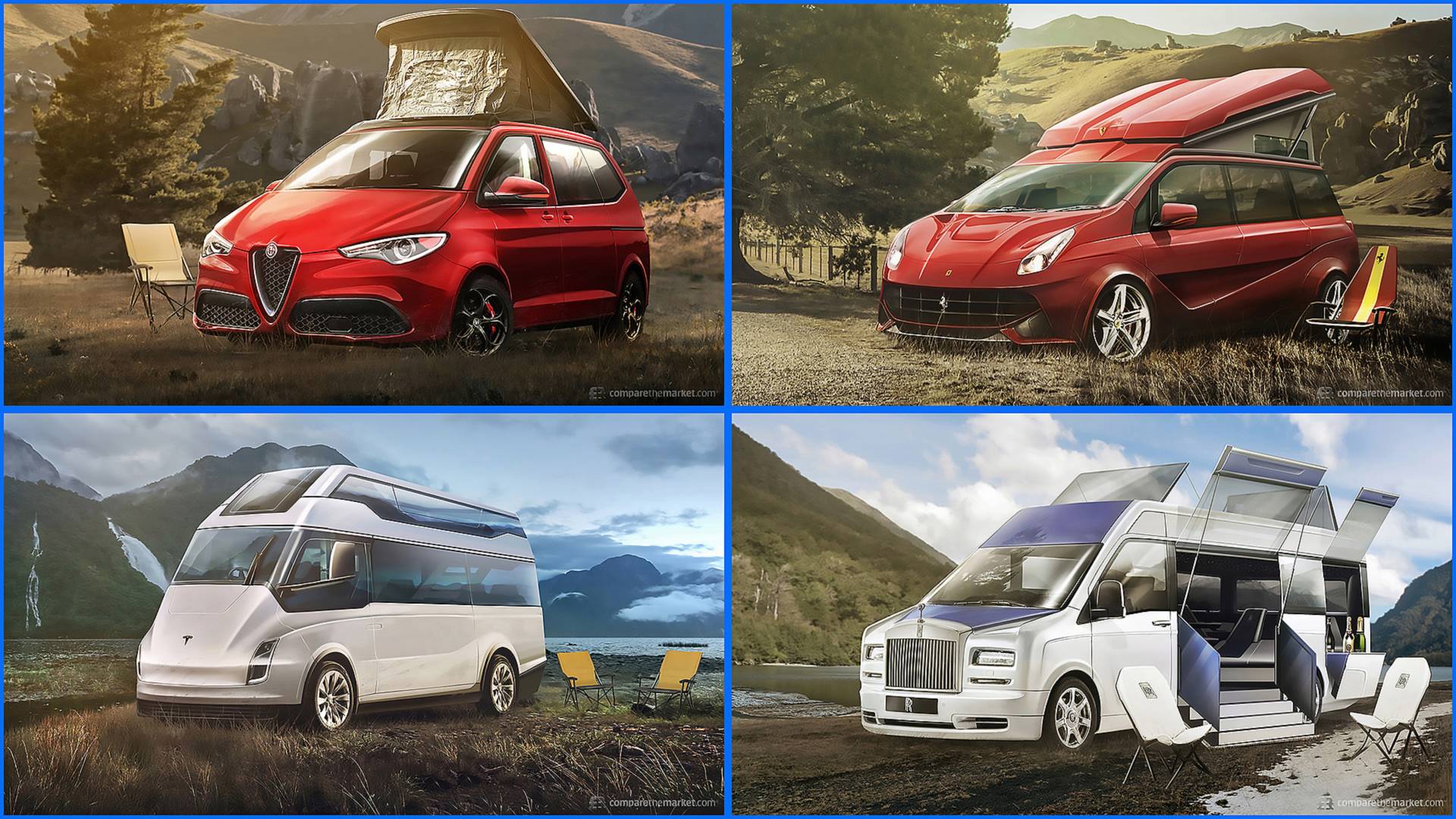 What If Luxury Carmakers Built Camper Vans Vanlife