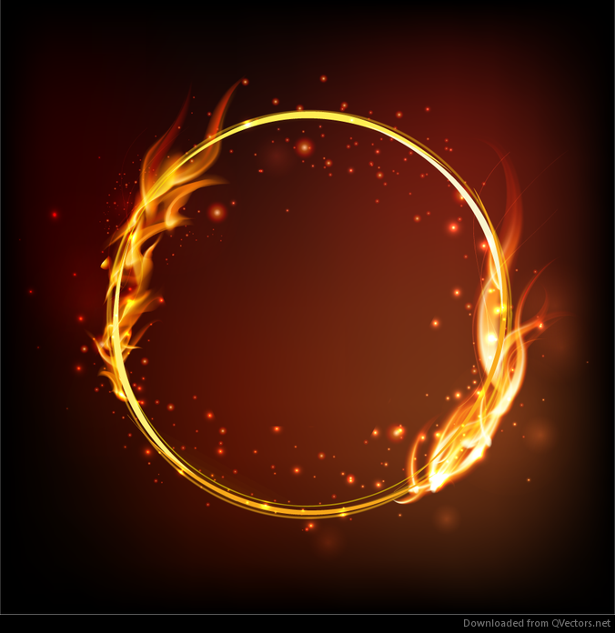 Fire Ring Vector