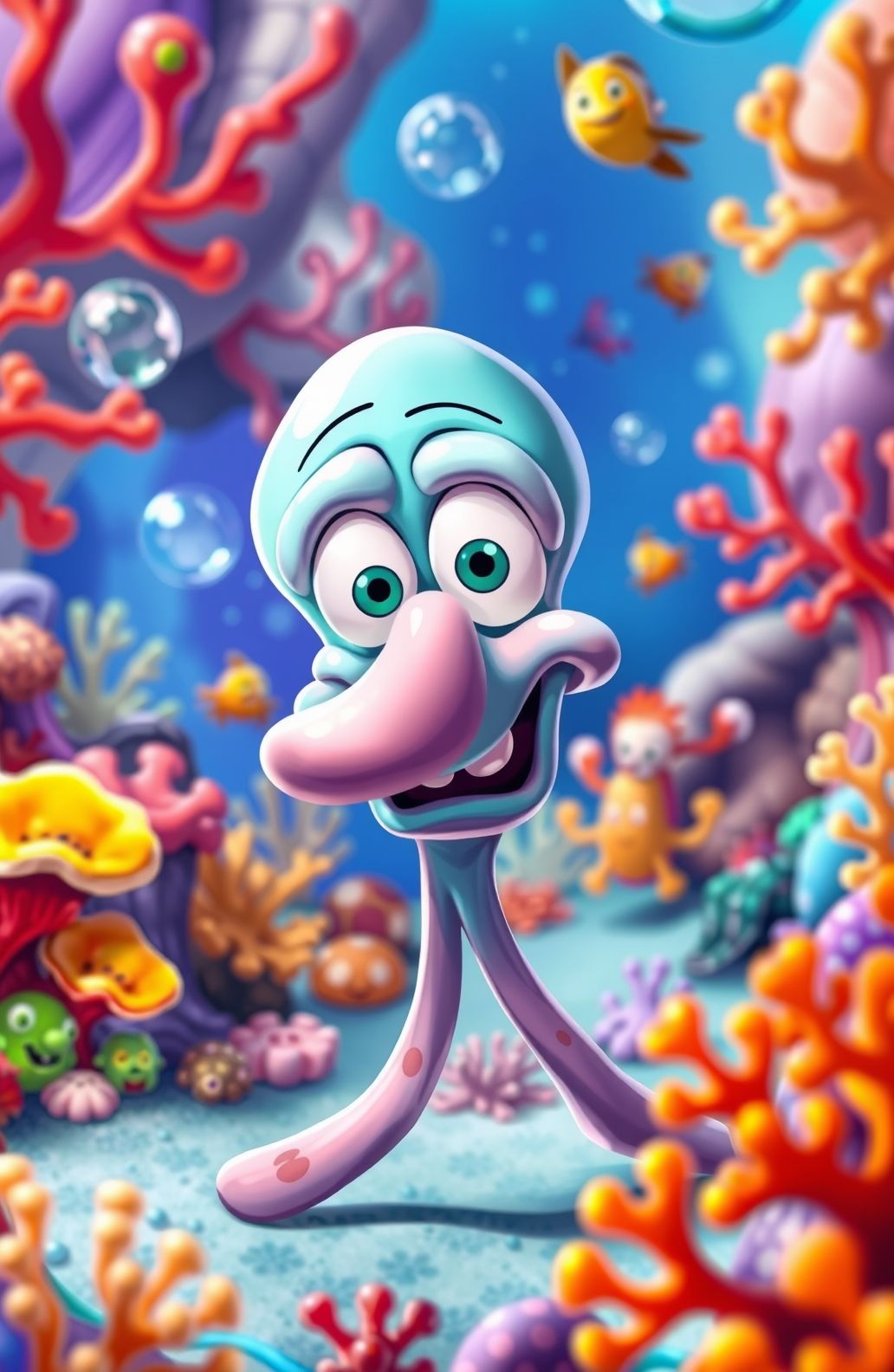 Squidward Wallpaper