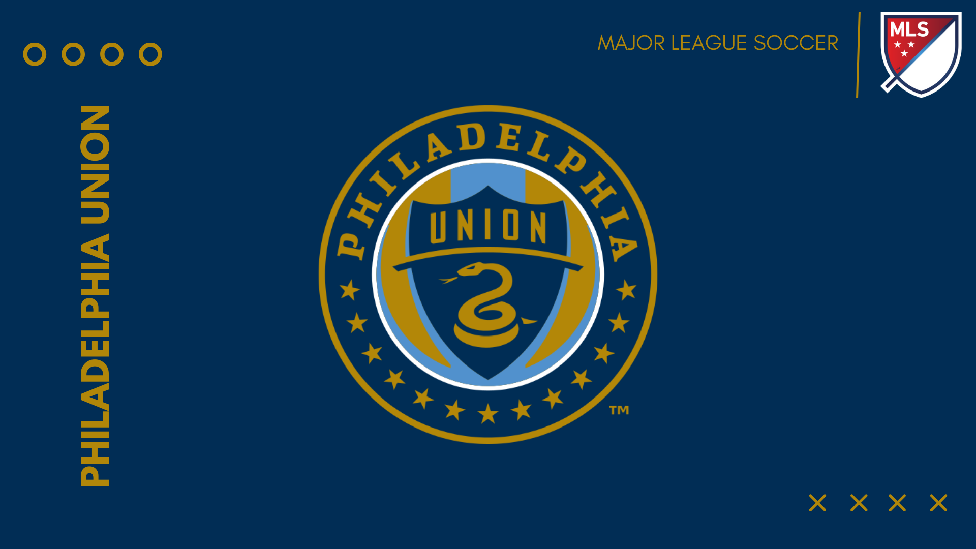 Wallpaper Philadelphia Union 4k Logo Silk Texture American