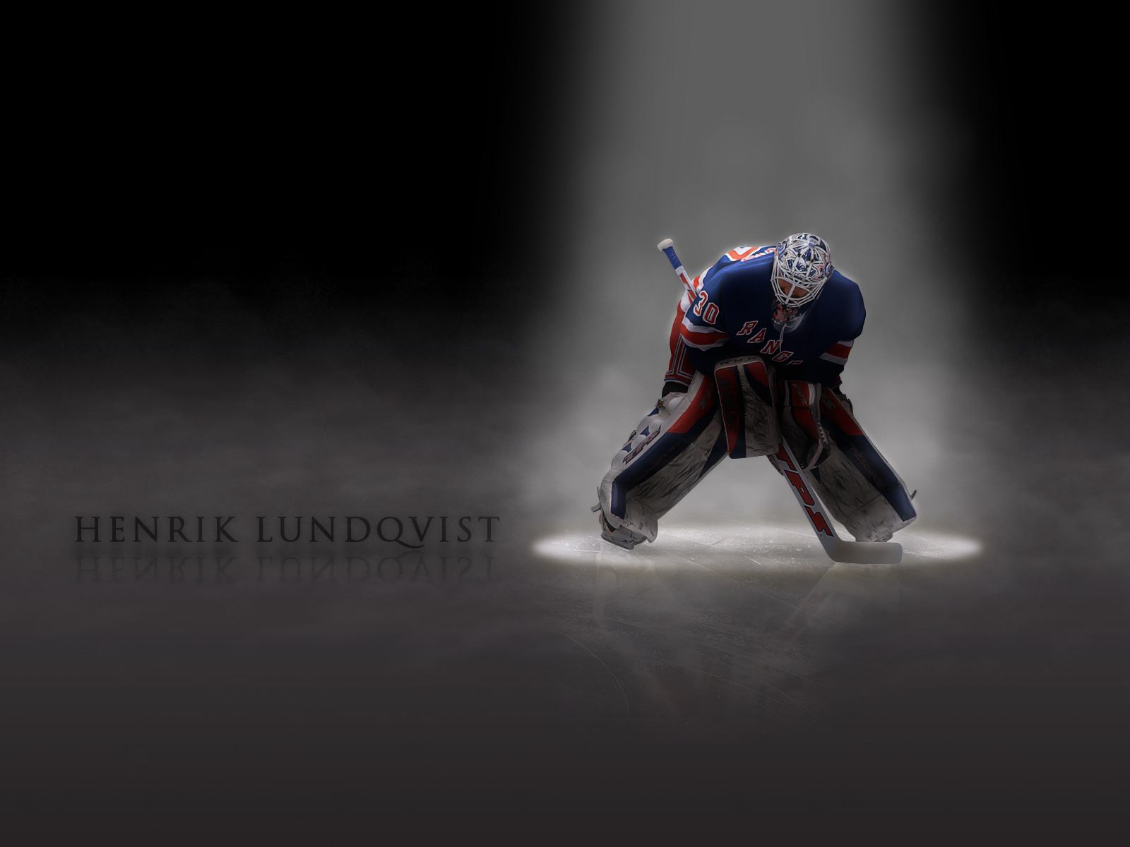Hockey Henrik Lundqvist New York Rangers wallpaper 1600x1200