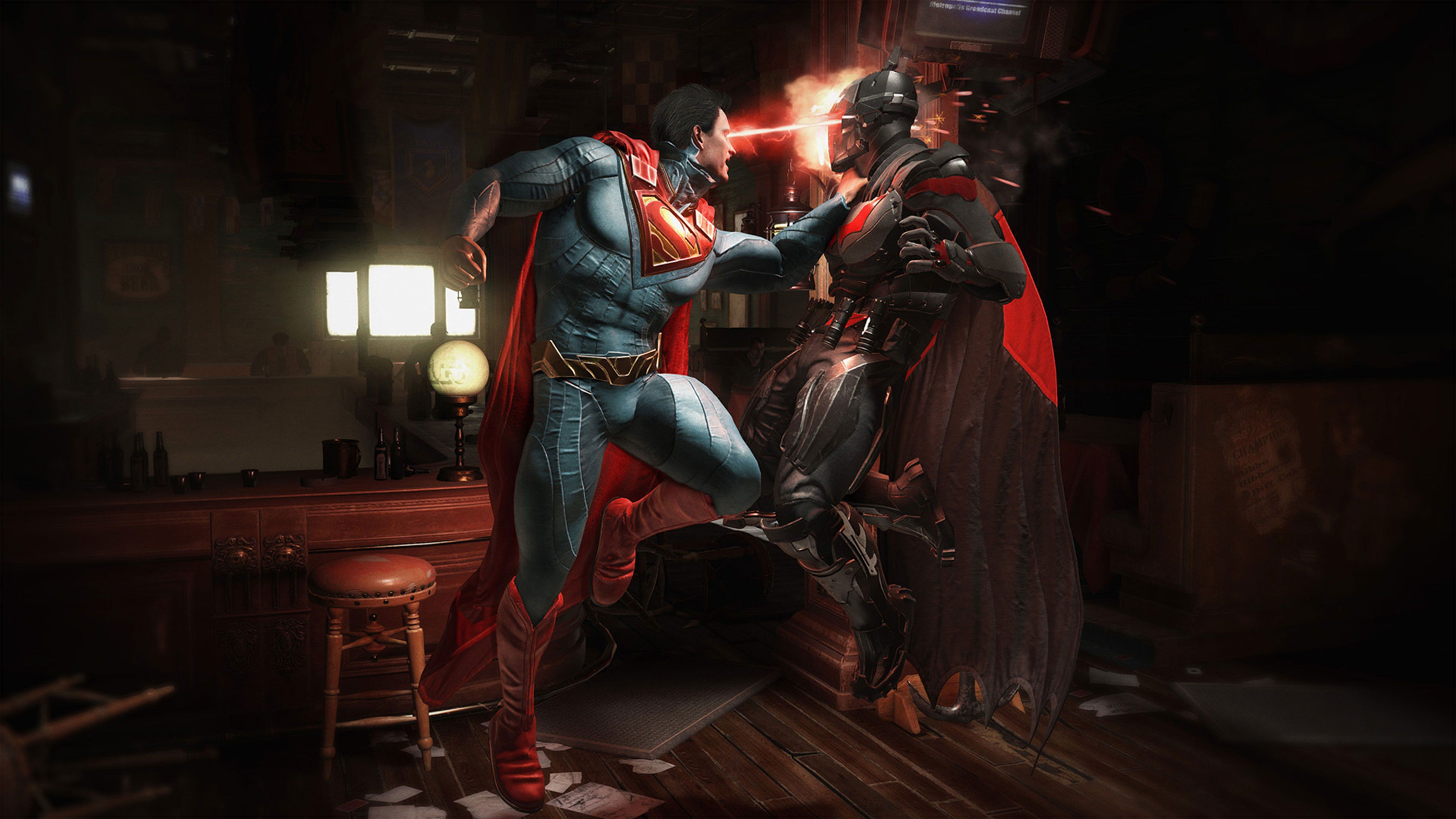 Injustice 4k Wallpaper Top Background