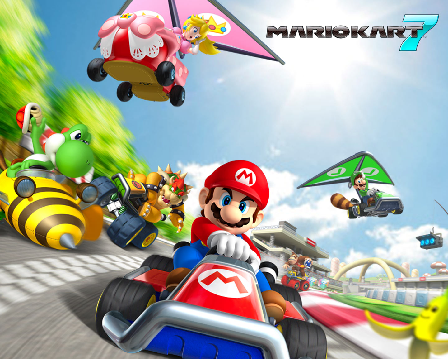 Games Wallpaper Mario Kart
