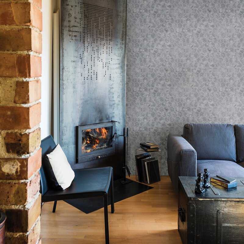 Rosdorf Park Witten Honeycomb L X W Wallpaper Roll Wayfair