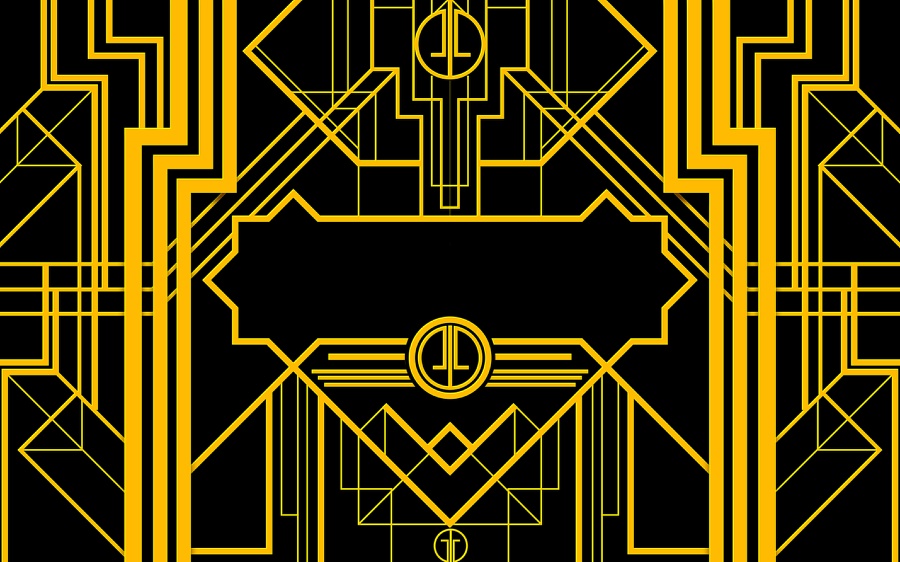 The Great Gatsby Art Deco Style In Illustrator And Photoshop