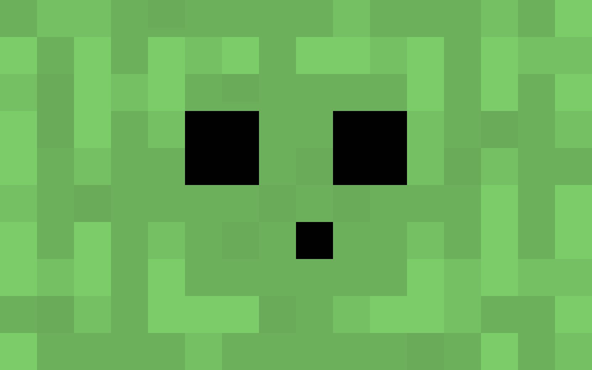 Wallpaper Minecraft Creeper