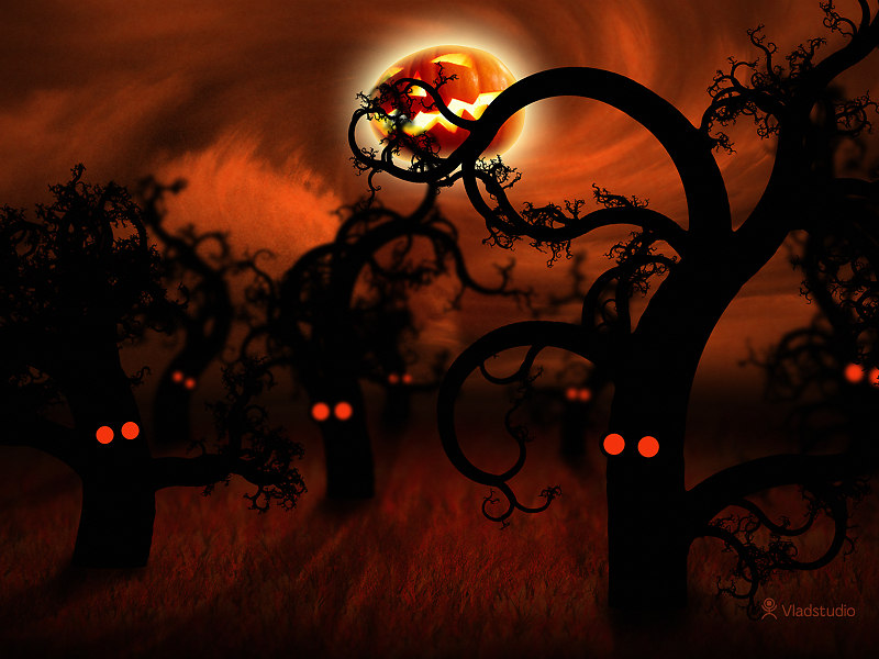The Candy Corn Chronicles Halloween Wallpaper