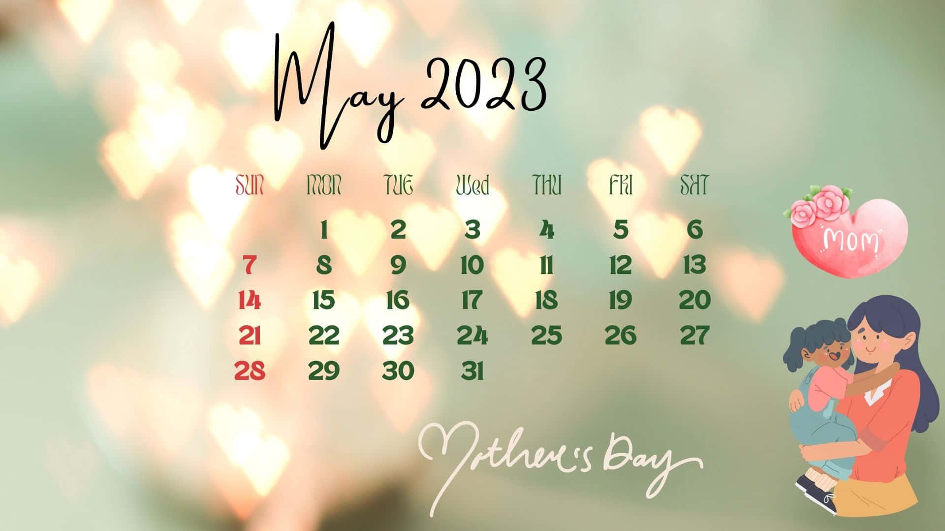 Free May 2023 Calendar Wallpaper Downloads [100] May 2023