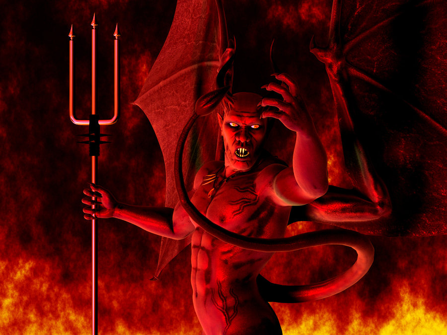 His Satanic Majesty Fred by DarkRiderDLMC on