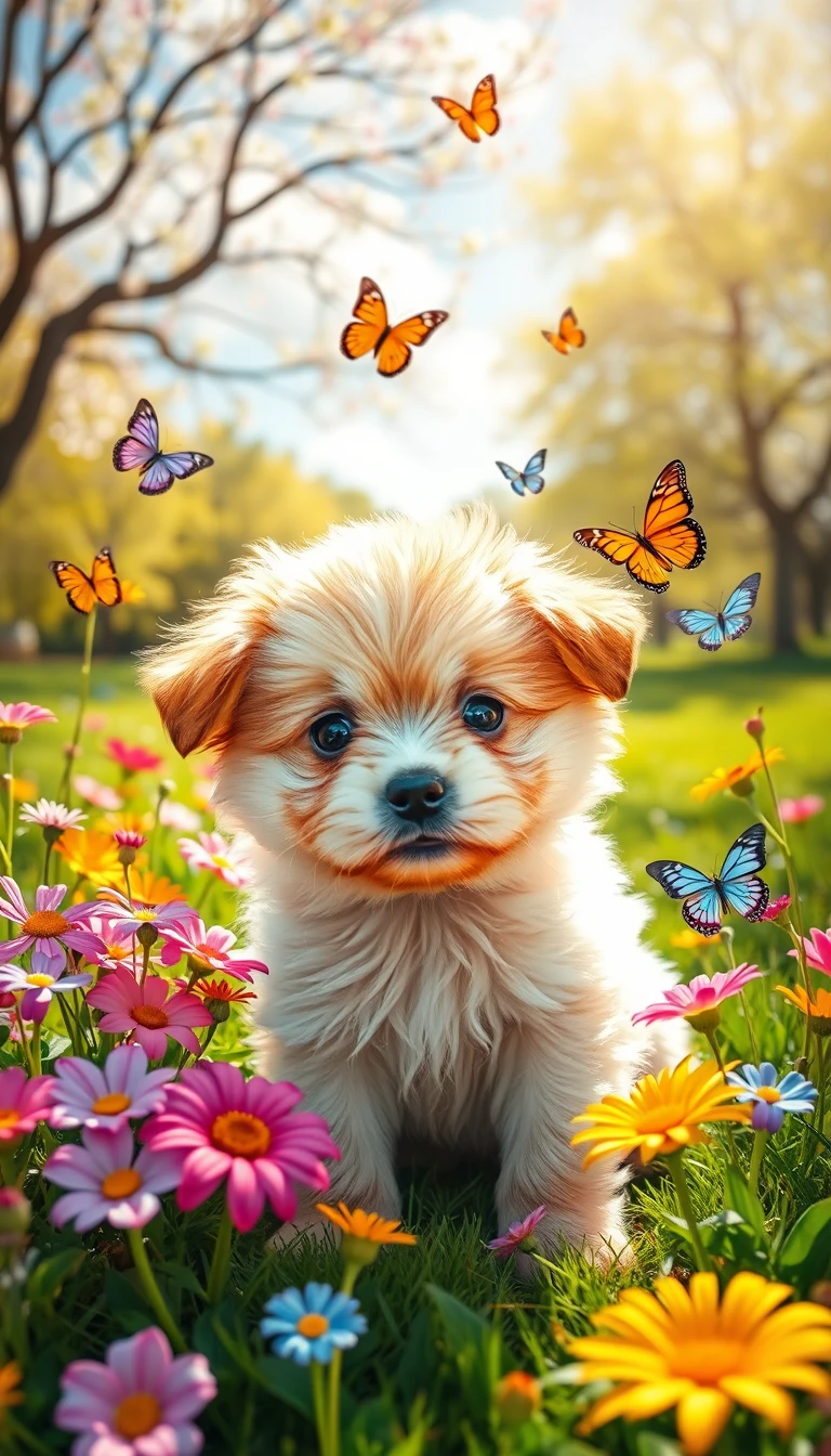 Cute Dog Phone Wallpaper