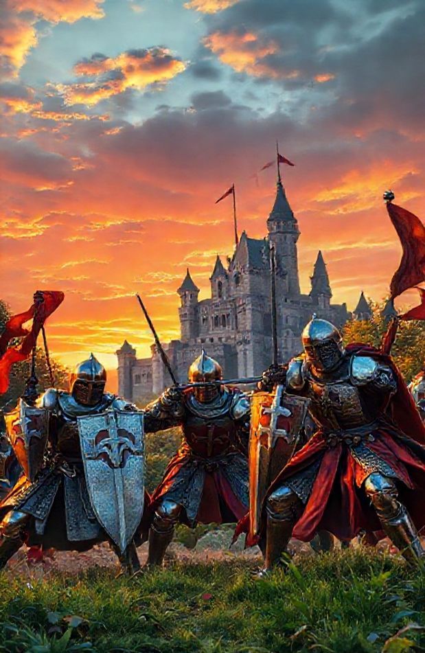 Medieval Knights Wallpaper