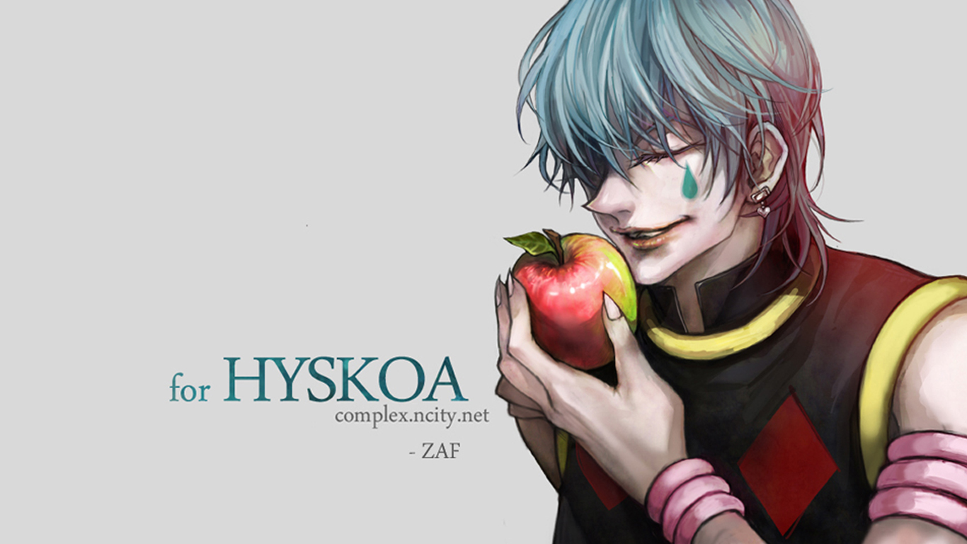 Hisoka Apple Hunter X Anime HD Wallpaper Desktop Pc