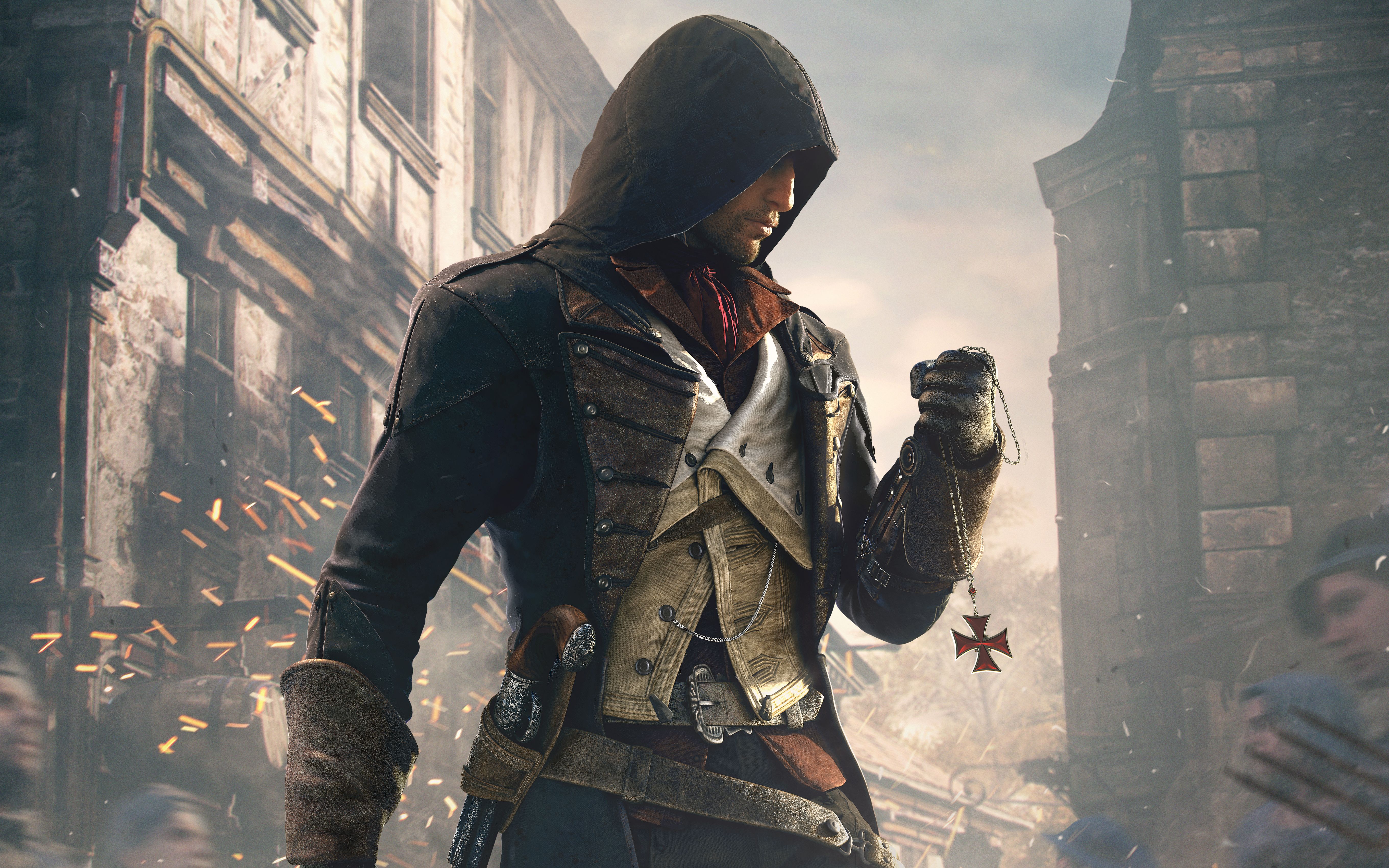 Assassins Creed Unity 5k New Wallpaper HD Games 4k