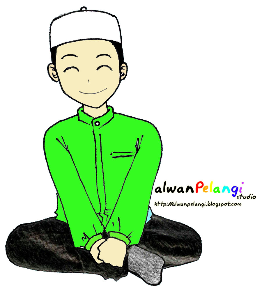 A Muslim Smiling By Putrazmi91