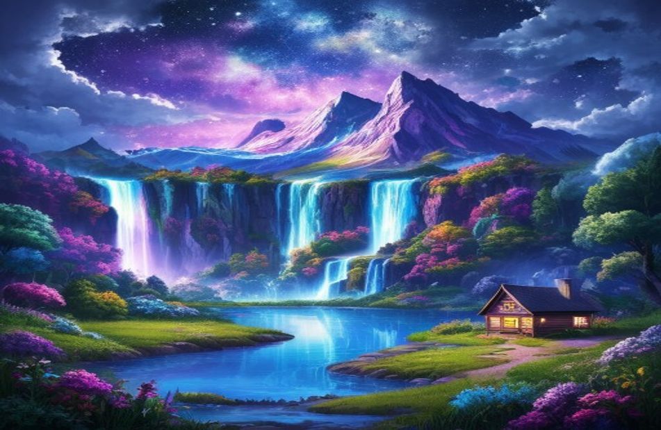 Cool Anime Landscape Wallpaper