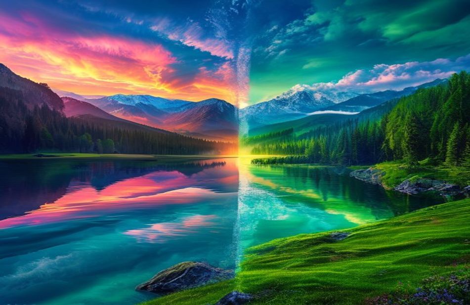 X Dual Screen Wallpaper