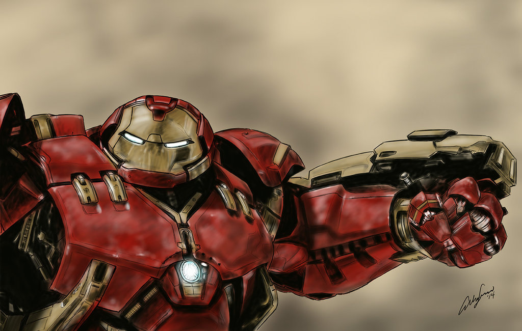 Hulkbuster By Allengrimes