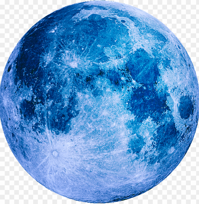 Blue Moon Png Image With Transparent Background Toppng