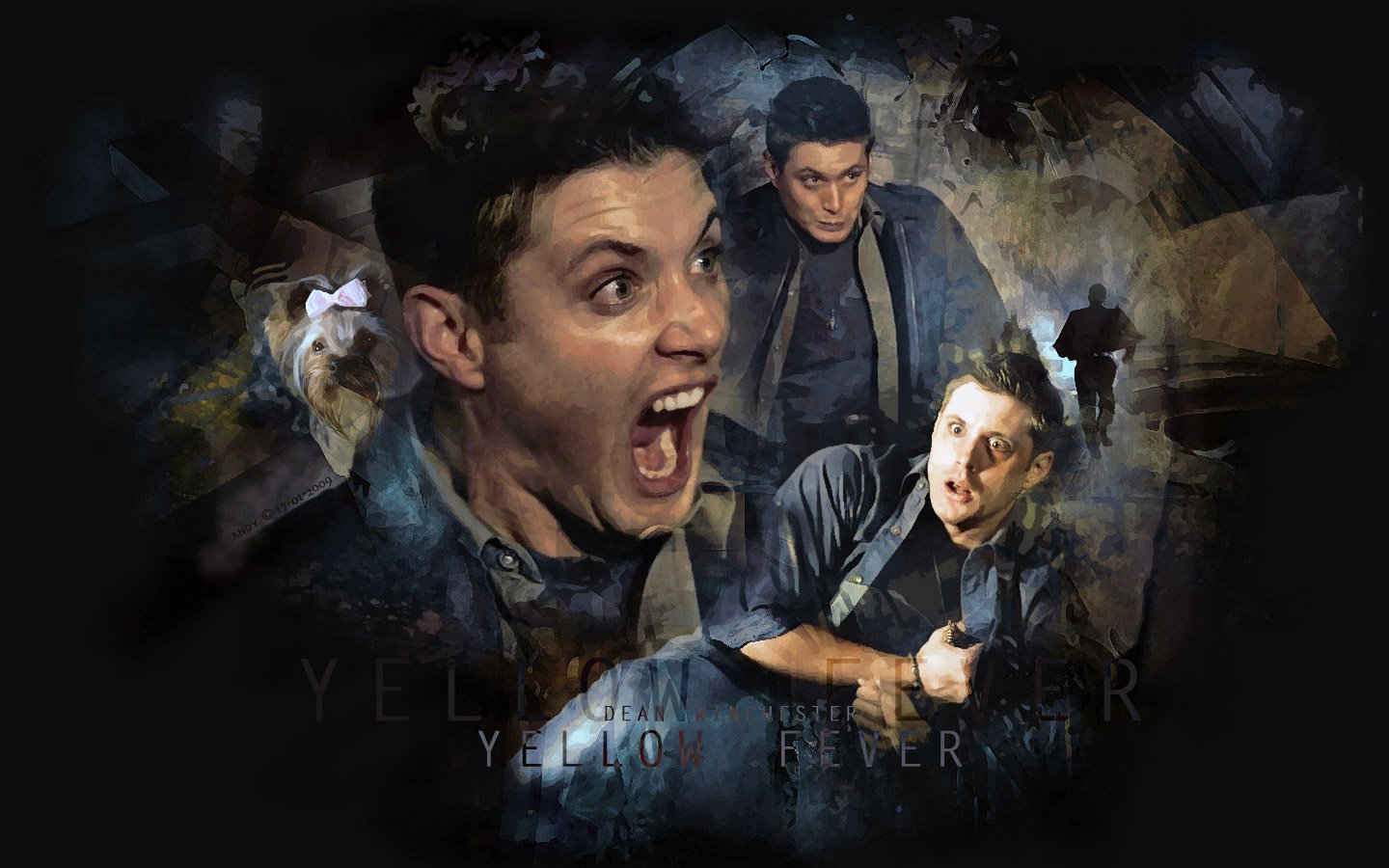 Dean Winchester Supernatural Scream Deeply Wallpaper Background