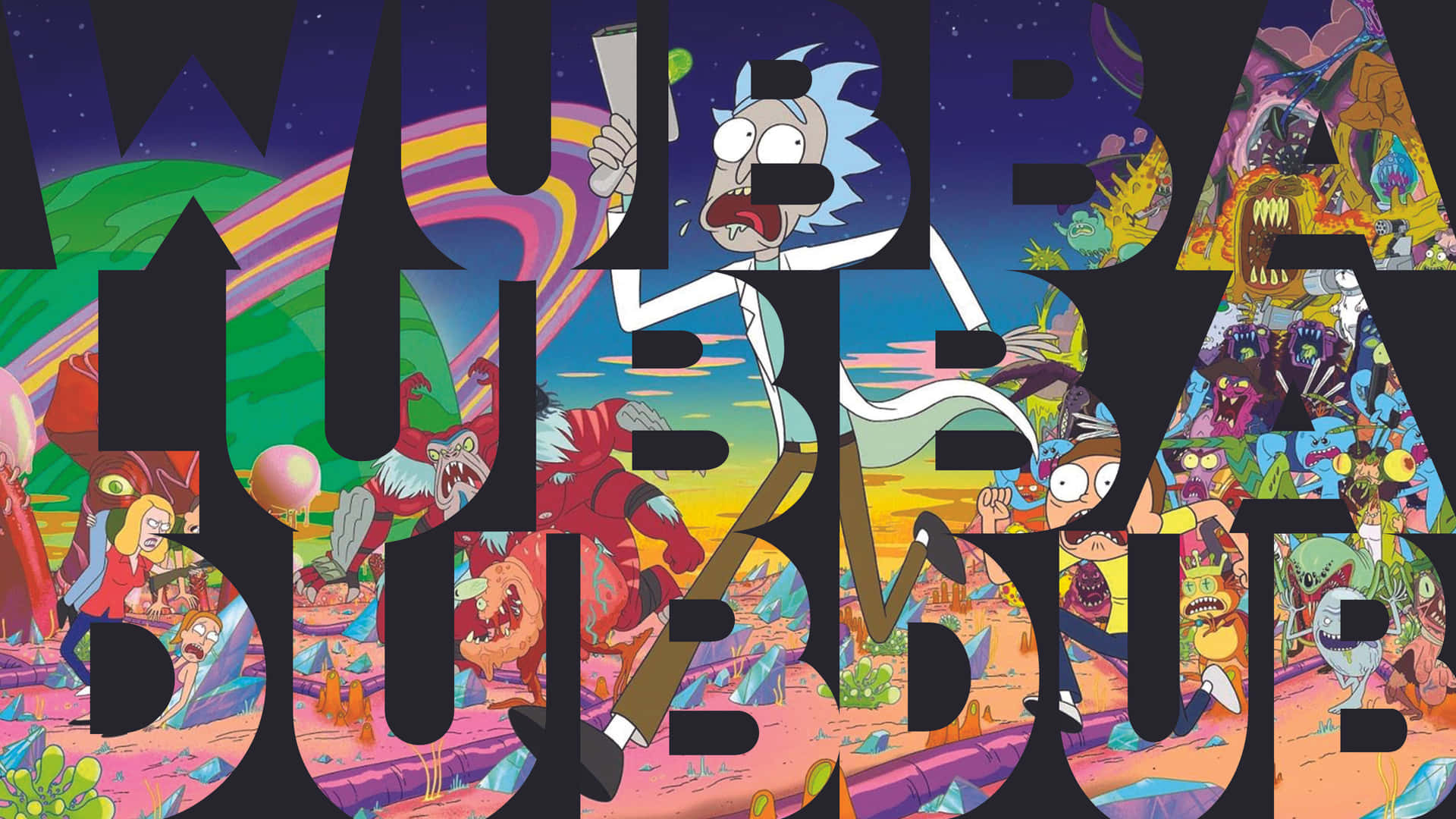 Rick And Morty Laptop Wallpaper