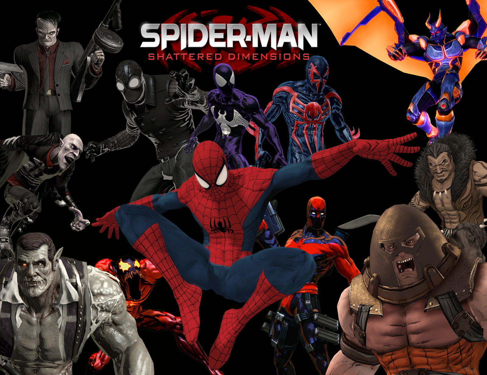 Spider Man Shattered Dimensions Wallpaper