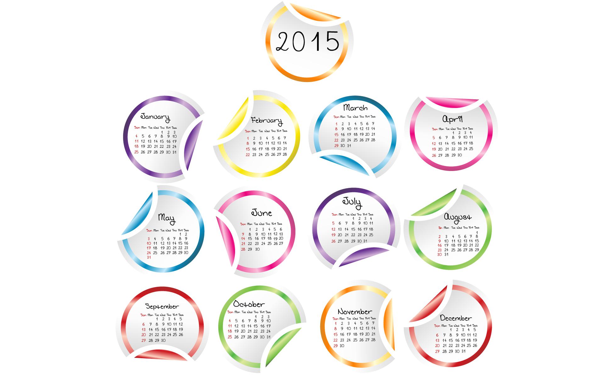 Year Calendar Wallpaper By Month