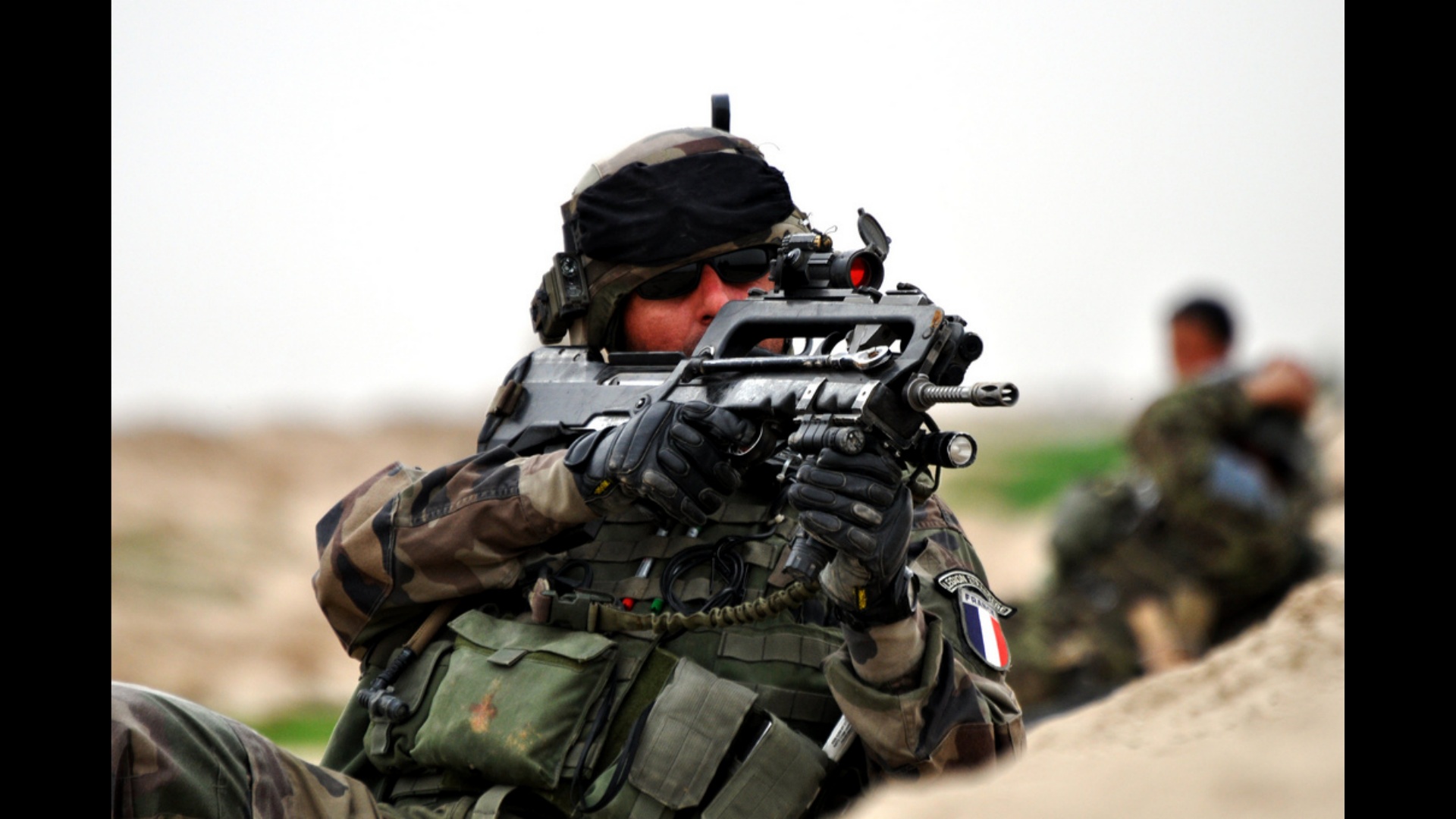 Soldiers Afghanistan Famas French Army