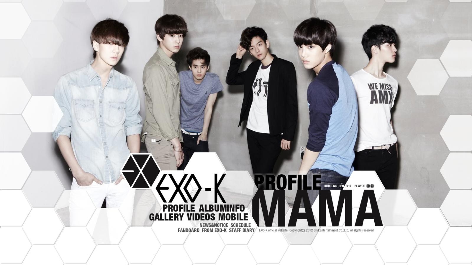 Entertainment Booth Exo K Mama HD Wallpaper Official