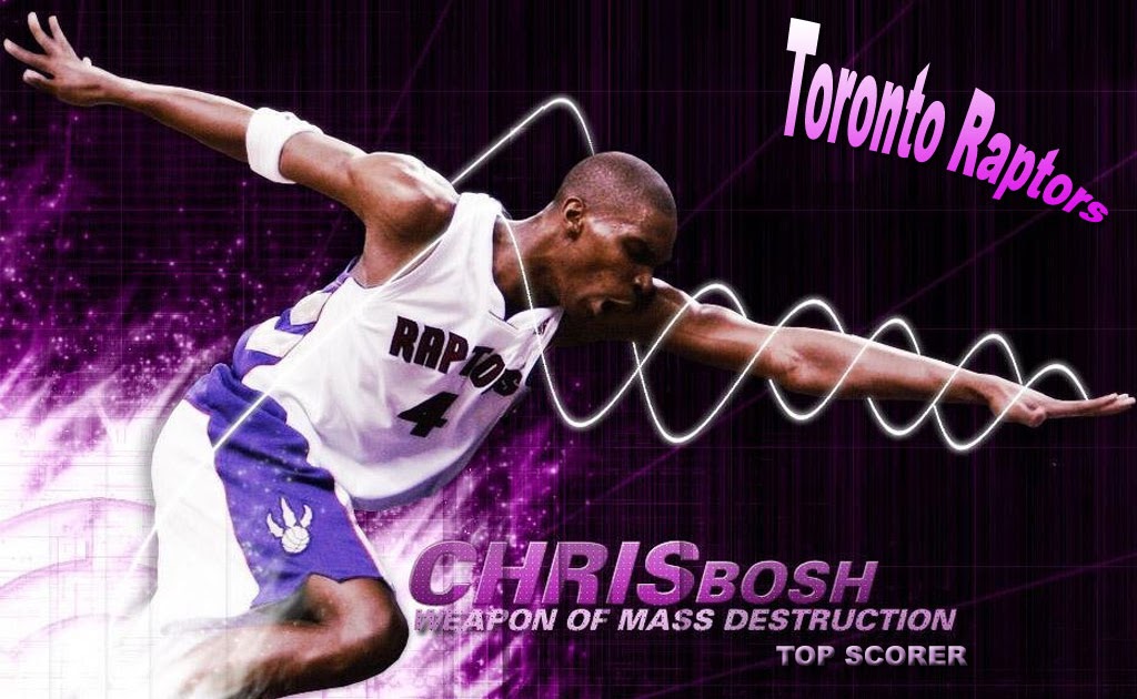 Nba Wallpaper Chris Bosh And Toronto Raptors