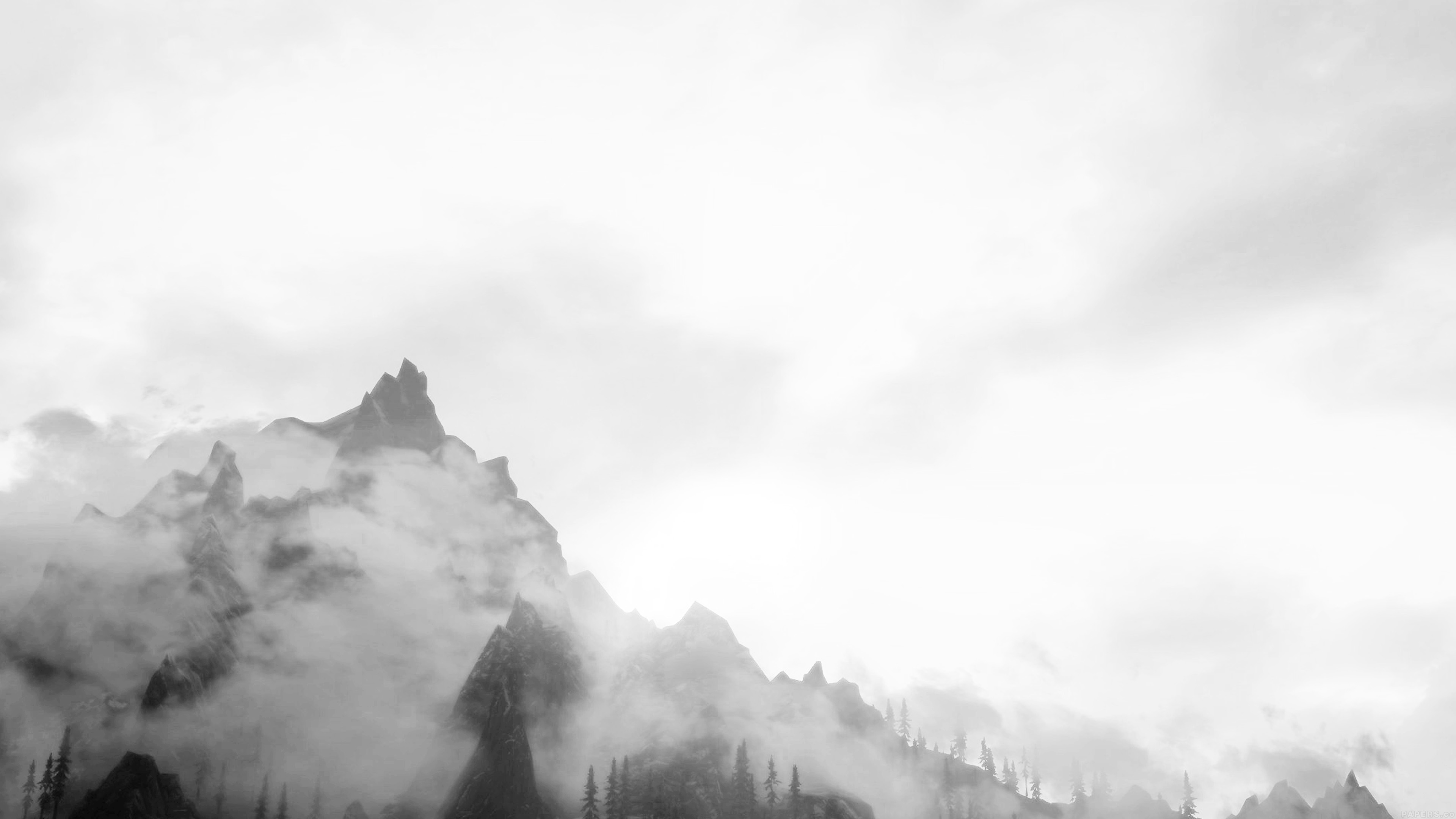 Black And White 4k Wallpaper