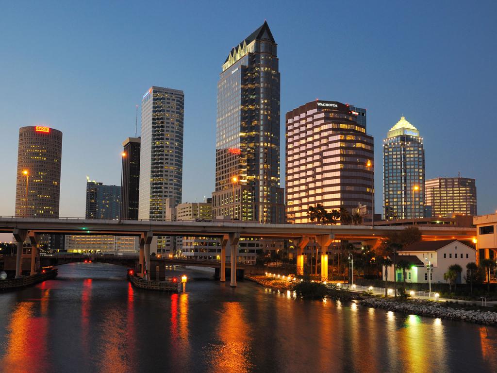 Best City Tampa Skyline Wallpaper