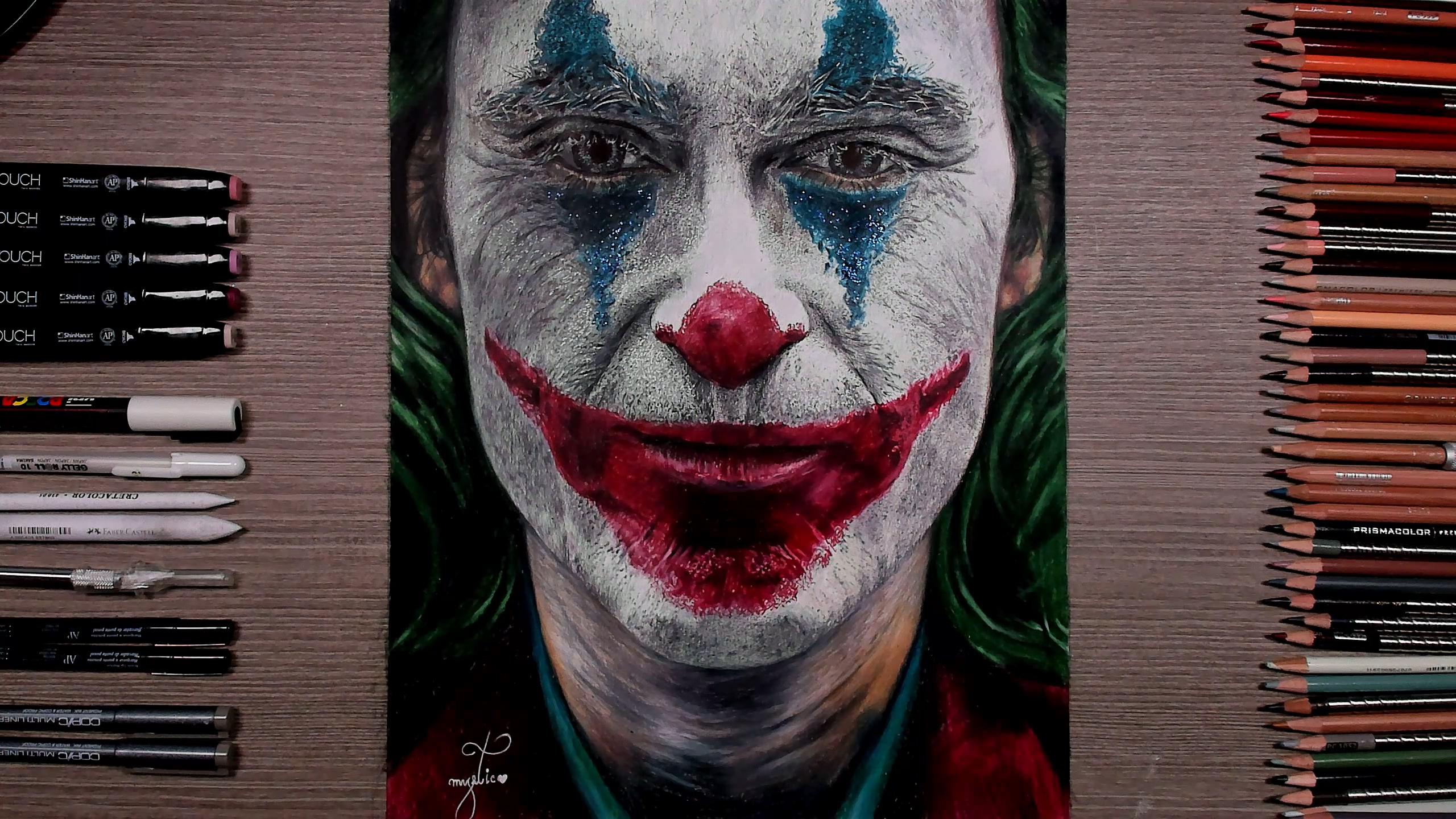Joker Pencil Drawing Wallpaper
