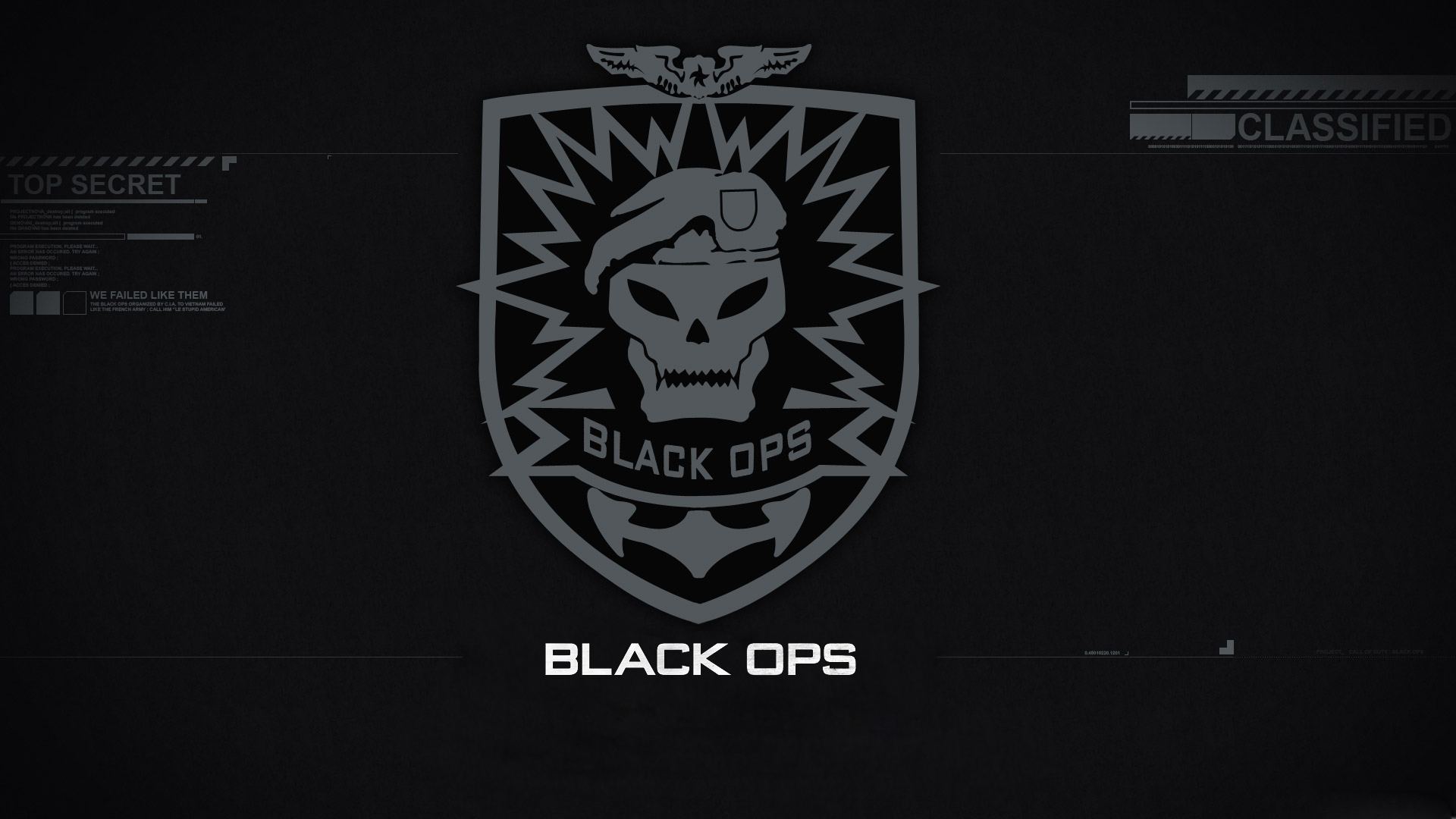 Video Games Call Of Duty Logos Wallpaper
