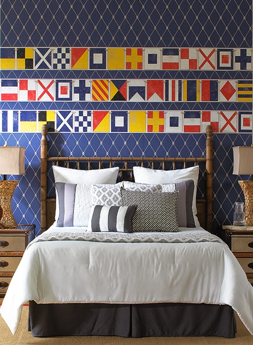 Free download For Less Anchors Away with Nautical Wallpaper and Border [500x681] for your