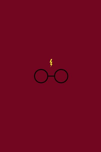 Free Minimalistic Harry Potter wallpaper for iPhone 4 333x500