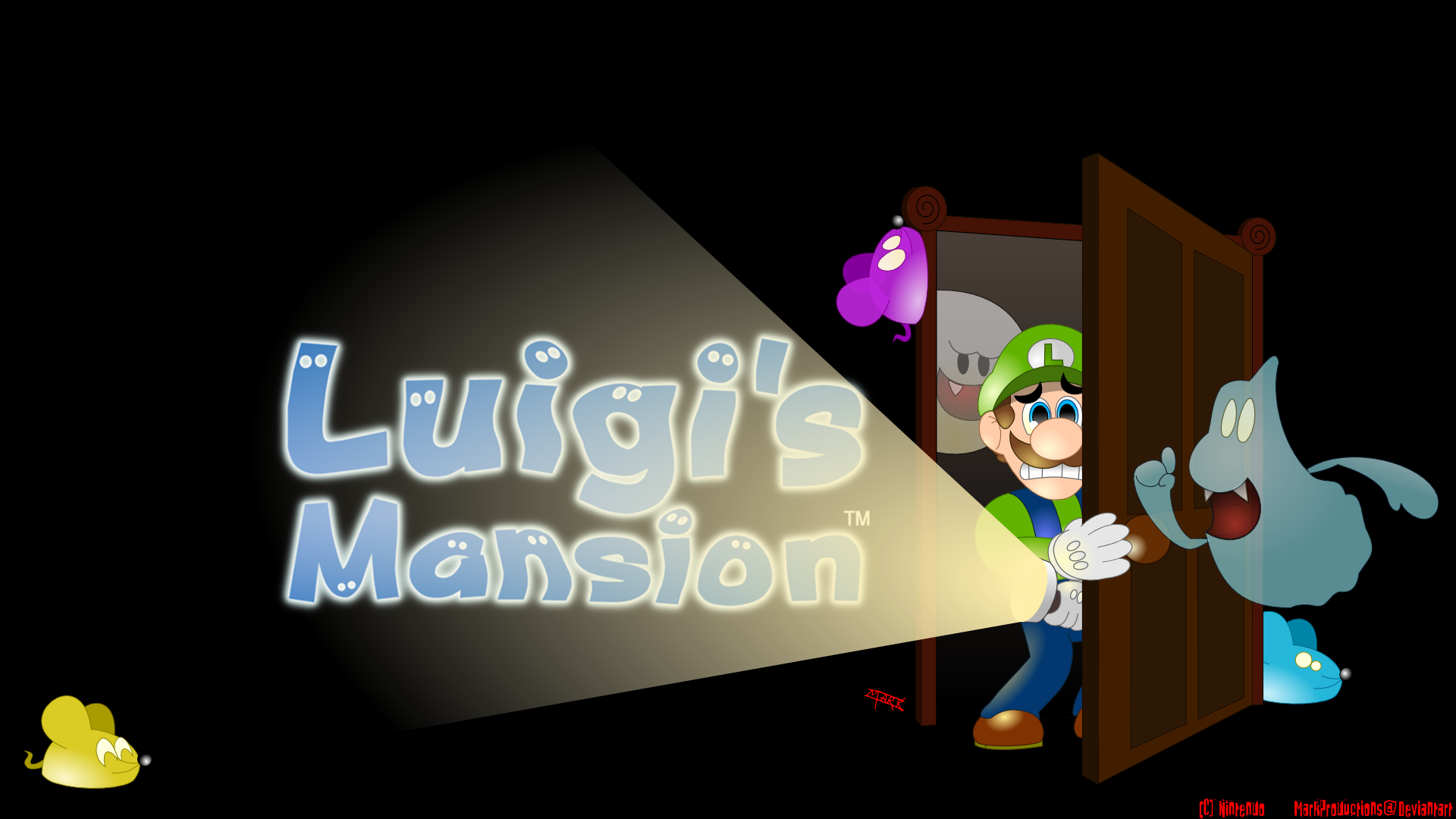 Paper Luigis Mansion Part Luigi S Wallpaper By