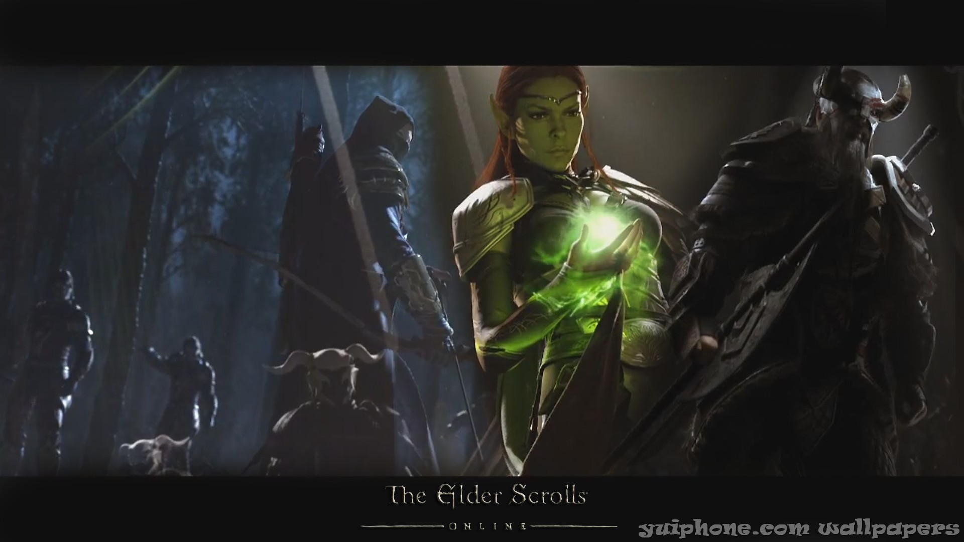 Elder Scrolls Online Casting A Spell Desktop Wallpaper