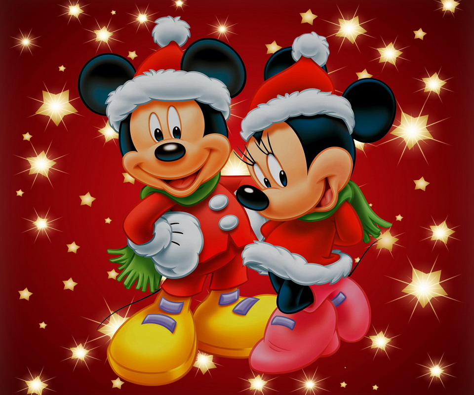 Disney Christmas Galaxy S2 Wallpaper