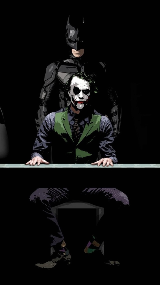 Batman E Joker X iPhone Immagine Foto Wallpaper